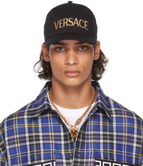 versace kappe herren|farfetch versace hat.